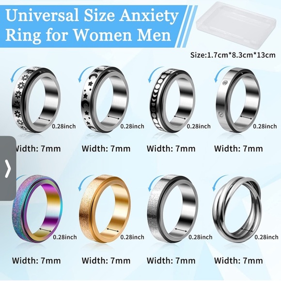 🥀💍FIDGET RINGS 💍🥀 - Picture 2 of 8